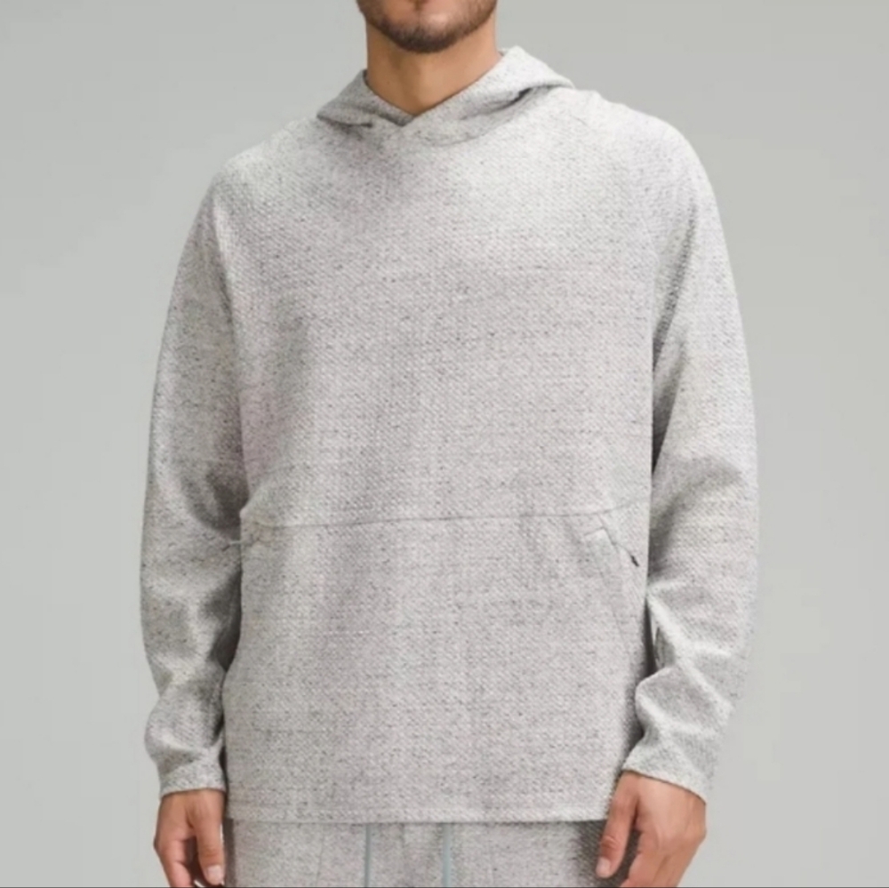 Lululemon At Ease Hoodie Heathered Melody Light Grey S